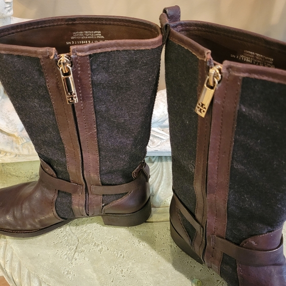 Tory Burch Leona Boots Size 9 #121 - Picture 9 of 17